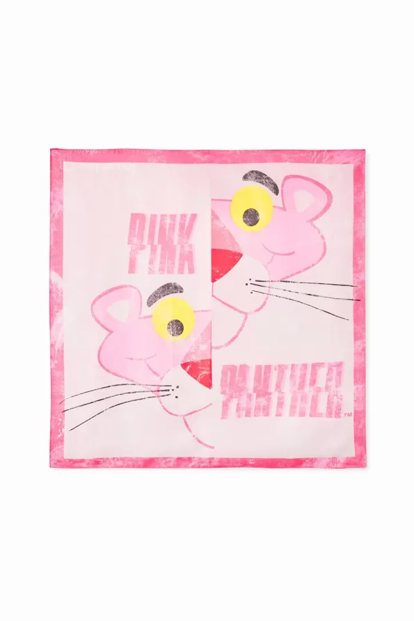 Pink Panther square scarf