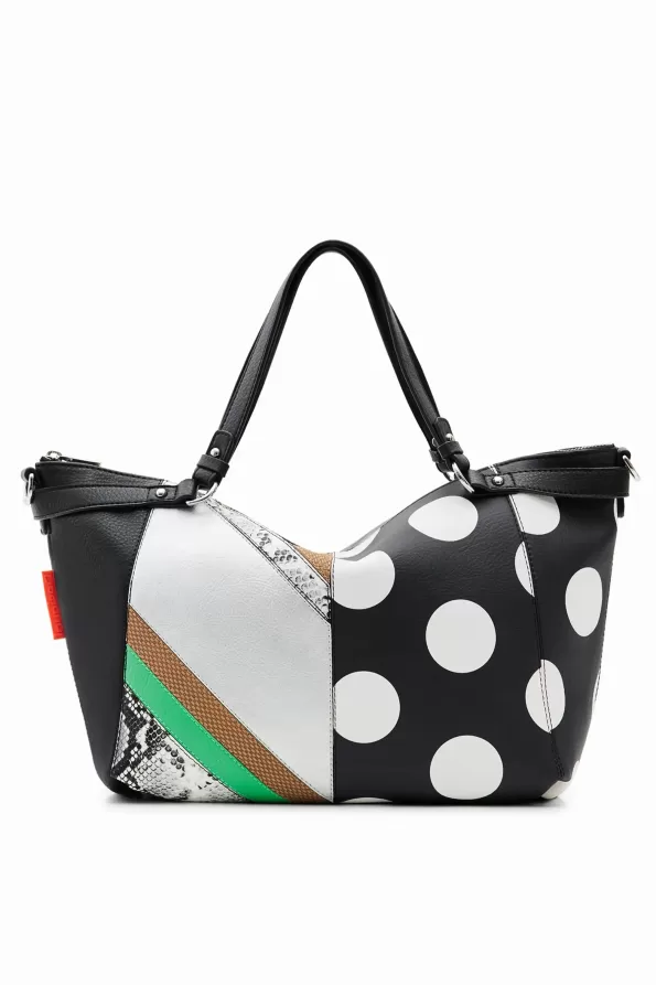 Large patchwork bag