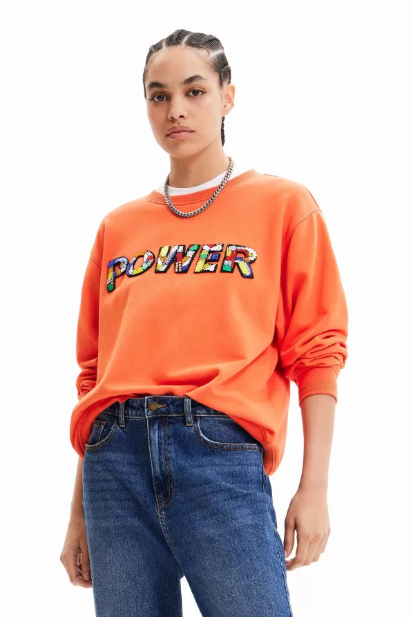 Power patch sweatshirt