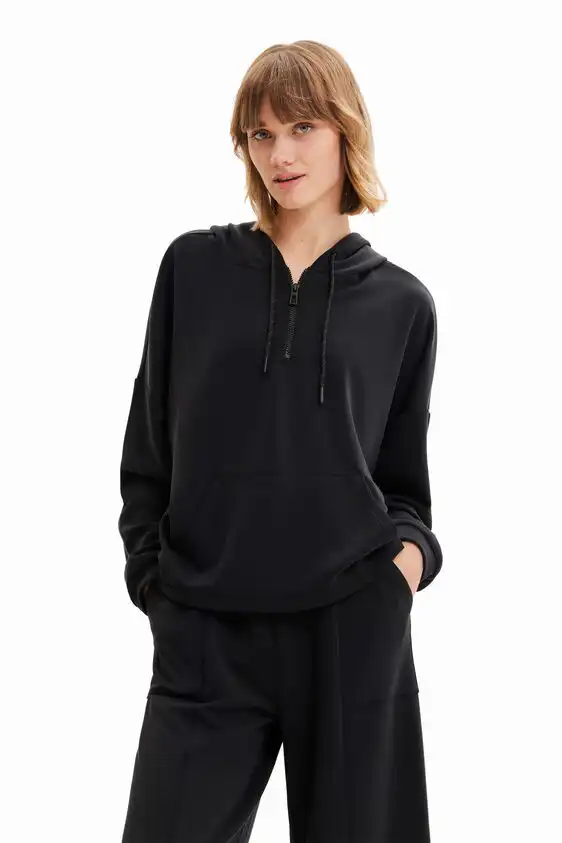 Oversize soft-touch hoodie