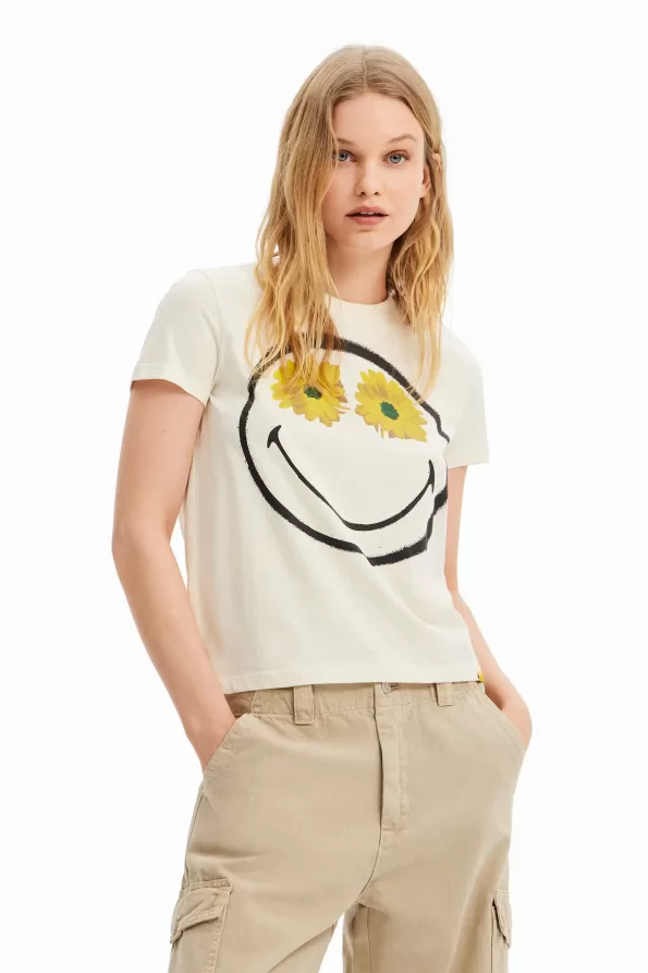 Smiley® flowers T-shirt
