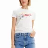 Slim illustration T-shirt