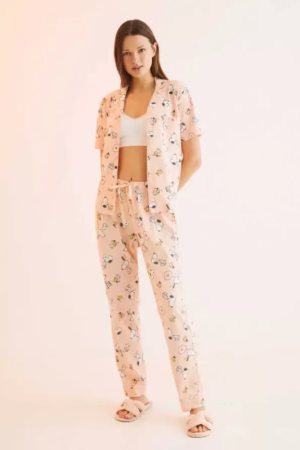 Snoopy shirt pajamas