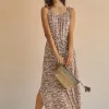 Long strappy dress