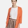 Open cardigan in a fine knit
