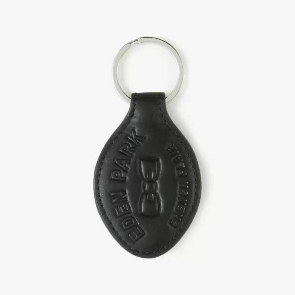 Leather keyring with embossed French Flair inscription