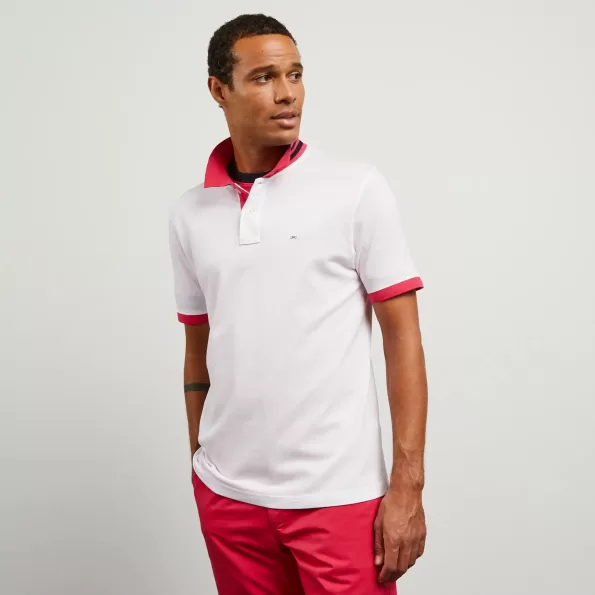 Pique polo in Pima cotton