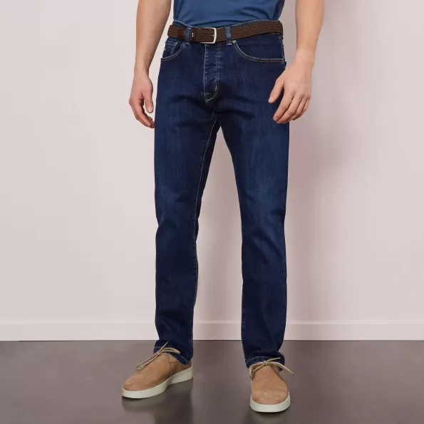 Trousers Jeans in stretch cotton