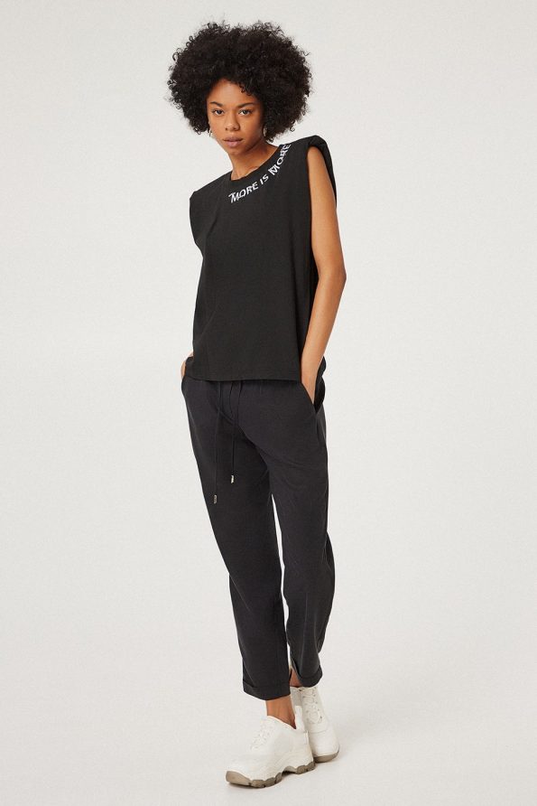 Trousers with elasticated waist