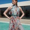 Floral halterneck blouse - Gold label