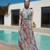 Maxi floral skirt - Gold label