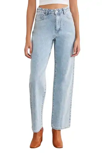 Straight-Leg 90s Jeans