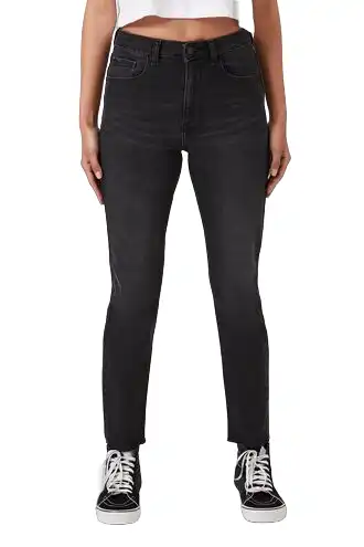 High-Rise Mom Skinny Jeans