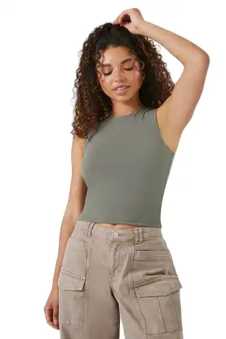 Cotton-Blend Tank Top