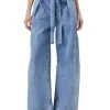 Recycled Cotton Wide-Leg Jeans