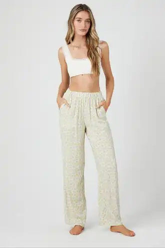 Geo Print Pajama Pants