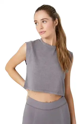 Active Cropped Muscle Tee