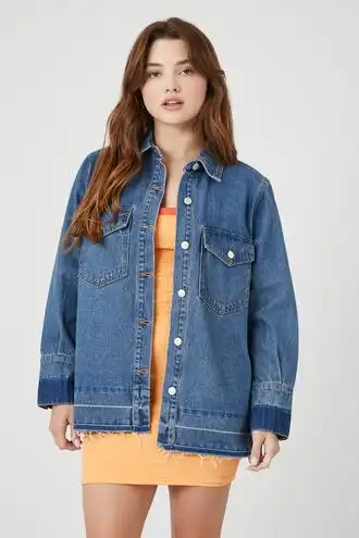 Frayed Denim Jacket