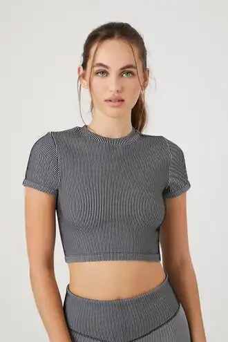 Active Seamless Cropped Tee