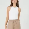 Mid-Rise Pull-On Shorts