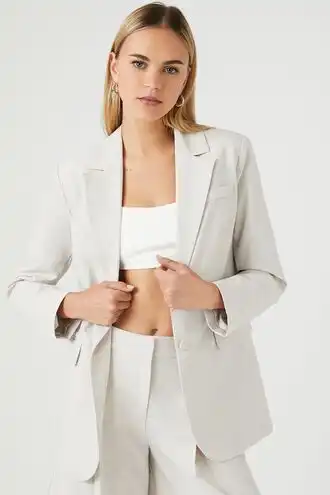 Notched Lapel Blazer