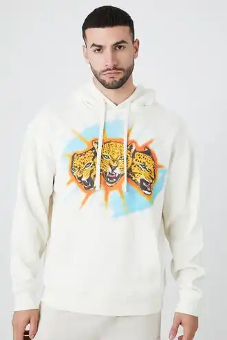 Leopard Graphic Hoodie