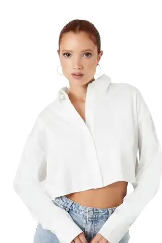 Reworked Cropped Shirt