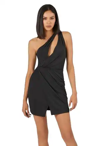 One-Shoulder Mini Dress