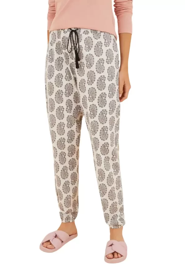 Boho cotton long pants