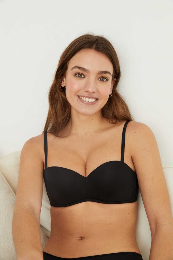 Push-up strapless bra MAGICAL Microfiber push-up strapless bra