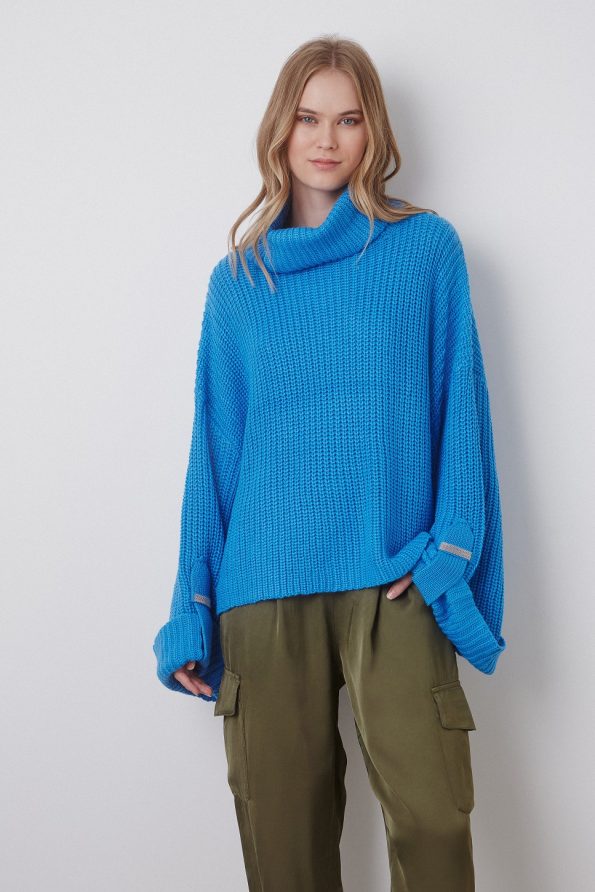 Turtleneck oversized sweater