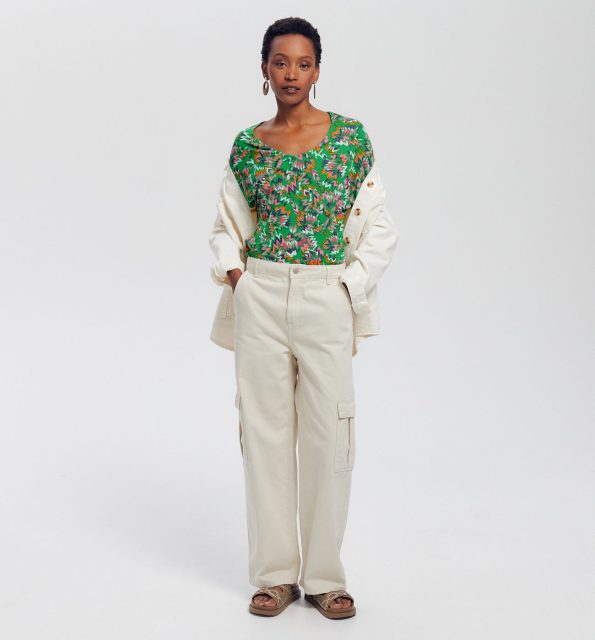 Patterned top