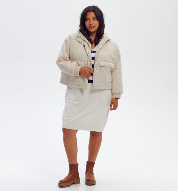 Oversized padded jacket