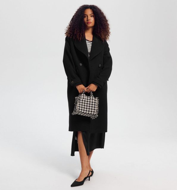 SIMONE wool-blend coat