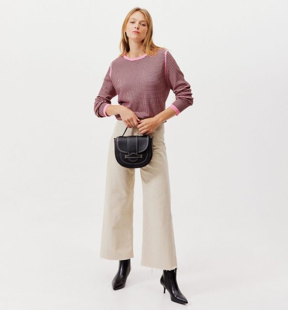 Jacquard-effect jumper