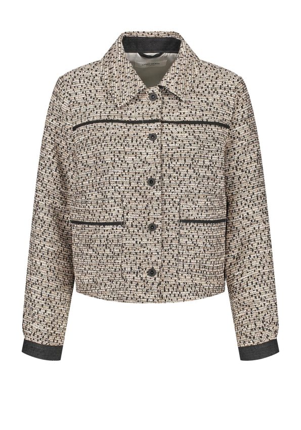 Tweed Boxy Blazer Jacket