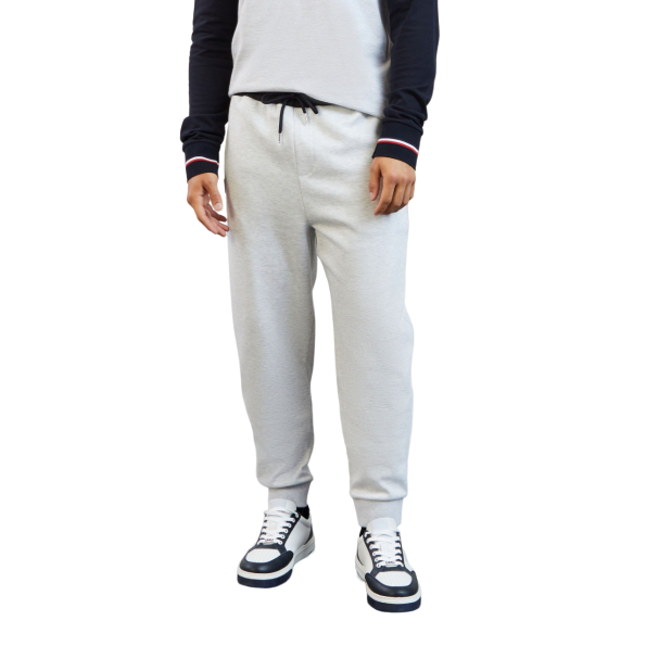 Jogging bottoms with tricolour trim