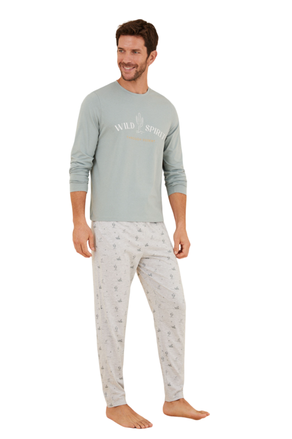 Men's long pajamas Wild Spirit