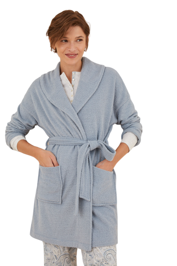 Super soft fabric robe