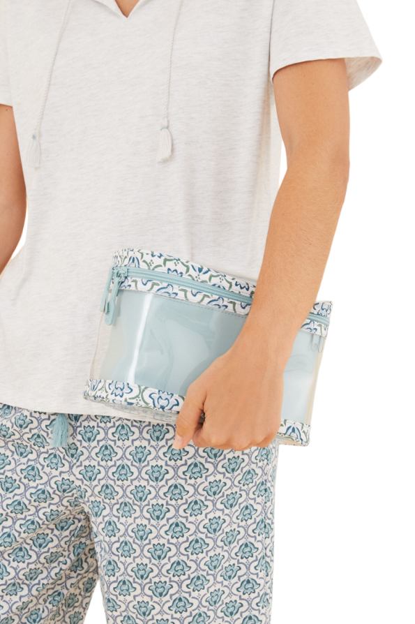 Pack of 2 chest toiletry bags