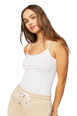 Organically Grown Cotton Scoop Neck Cami