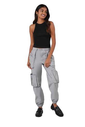 Ruched Pocket Joggers