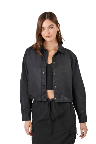 Cropped Coach Jacket