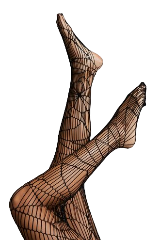 Abstract Netted Tights