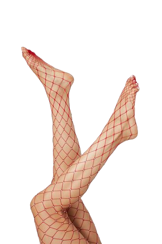 Netted Rhinestone Tights