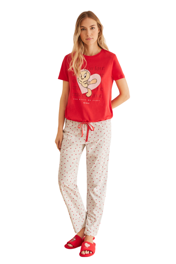 cotton Tweety pajamas