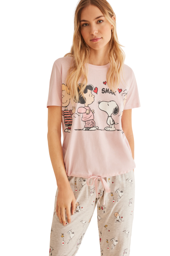 cotton Snoopy pajamas