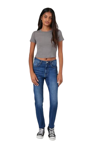 Super-Stretch Mom Jeans