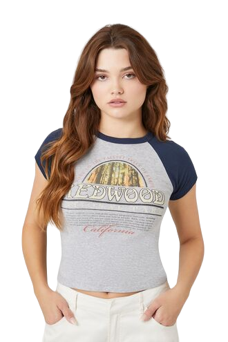 Redwood Graphic Raglan Tee