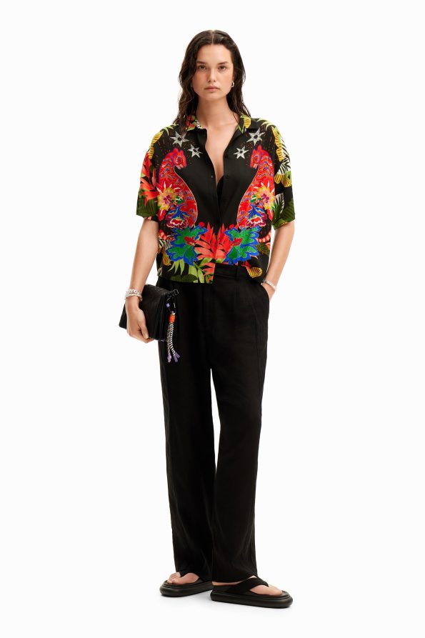 Tropical short-sleeve shirt